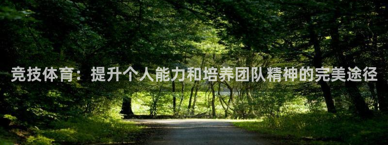 球客岛：竞技体育：提升个人能力和培养团队精神的完美途径