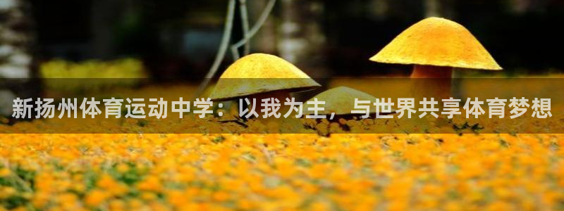 球客岛：新扬州体育运动中学：以我为主，与世界共享体育梦想
