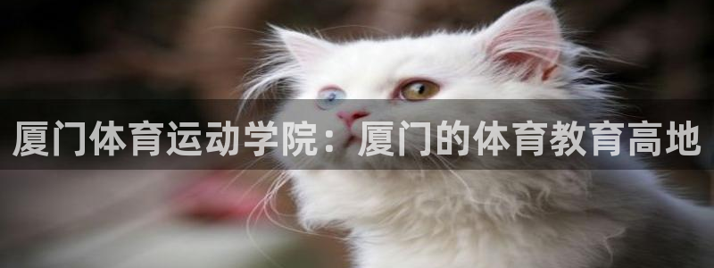 球客岛：厦门体育运动学院：厦门的体育教育高地