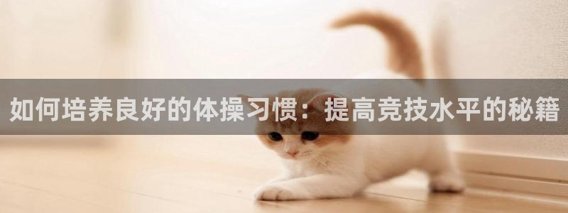球客岛：如何培养良好的体操习惯：提高竞技水平的秘籍