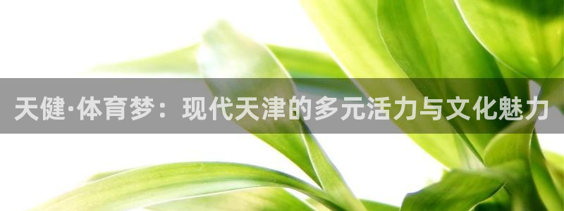 球客岛：天健·体育梦：现代天津的多元活力与文化魅力