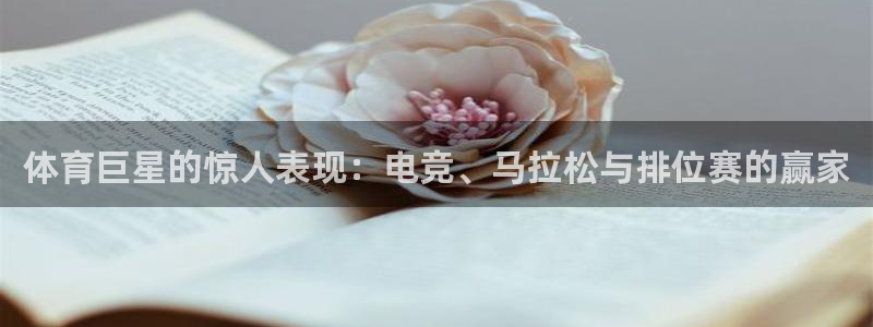 球客岛：体育巨星的惊人表现：电竞、马拉松与排位赛的赢家